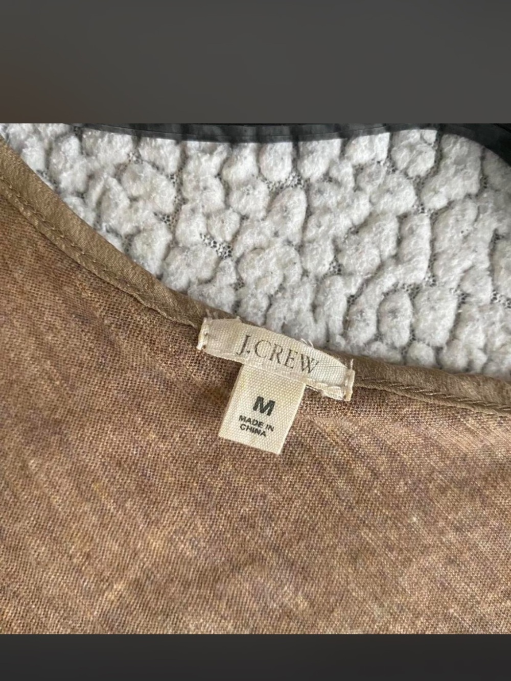 J. Crew Metallic Gold Tank Top - Picture 4 of 6